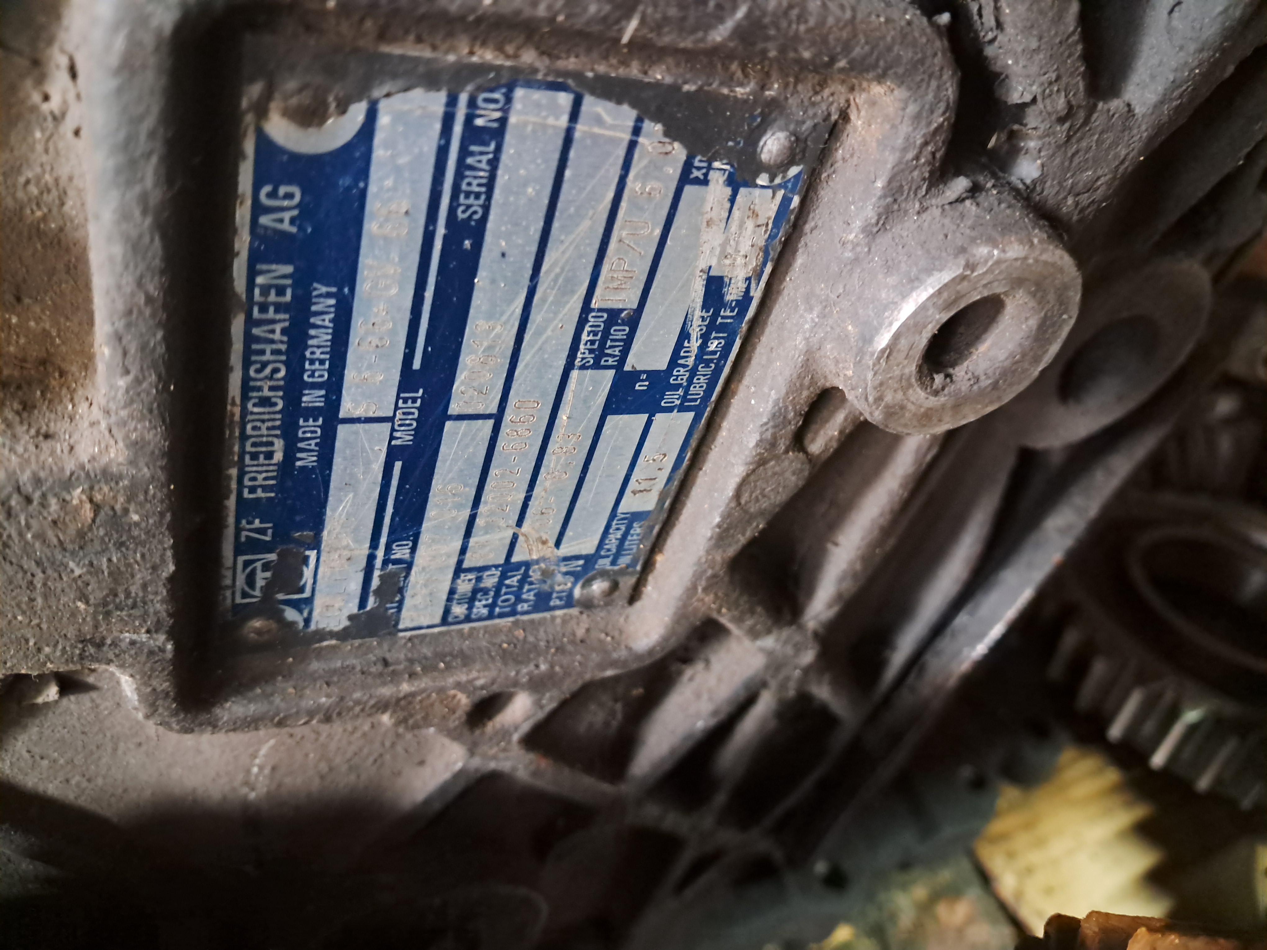 Корпус кпп man s6-66 GV66